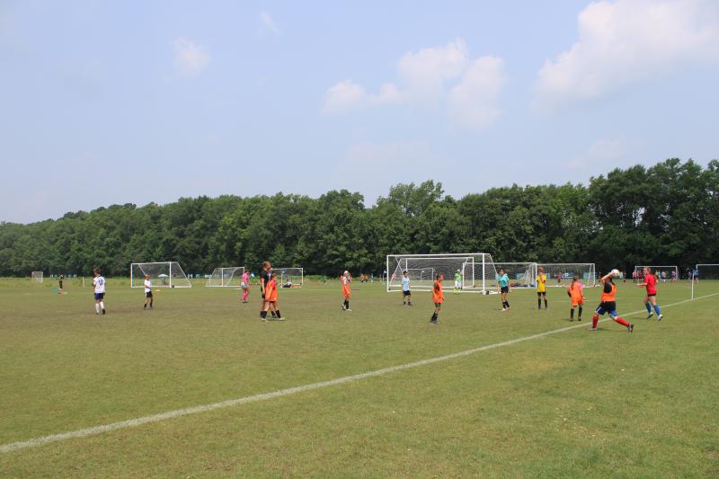 Utilizing the four youth pitches at Sandhill Fields in Georgetown, AFC Bournemouth trained Delmarva Rush soccer players during the weeks of July 10-14 and July 17-21. Delmarva Rush President Chris Nichols said Rush only paid for their transportation; AFC Bournemouth did not request payment for the two weeks.