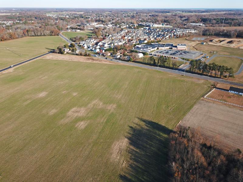 Milton Town Council will resume discussion Monday, Aug. 7, of the proposed annexation of a 50-acre parcel on Harbeson Road across from Mariner Middle School that is proposed to be turned into a 163-unit development known as Scarlet Oaks. The annexation was on hold for more than a year due to an ownership dispute that played out in Delaware Court of Chancery. NICK ROTH PHOTO