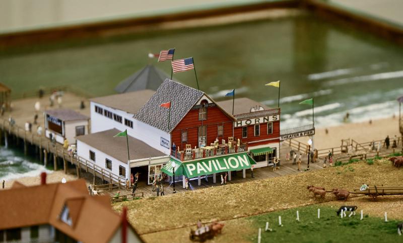 In the late 1800s and into the early 1900s, Horn’s Pavilion and pier along the beach and Boardwalk in Rehoboth was the place vacationers flocked to after disembarking the train in the middle of the town. The structure was demolished during a 1914 storm.