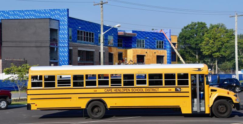 Next school year, the Cape district will open Frederick Thomas Middle School directly across the street from Lewes Elementary School, which opened in April 2022. The two schools will share a campus that stretches from Savannah Road to DuPont Avenue. RON MACARTHUR PHOTO