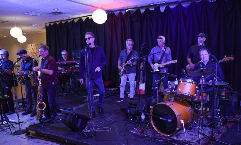 The Funsters rocked the evening.