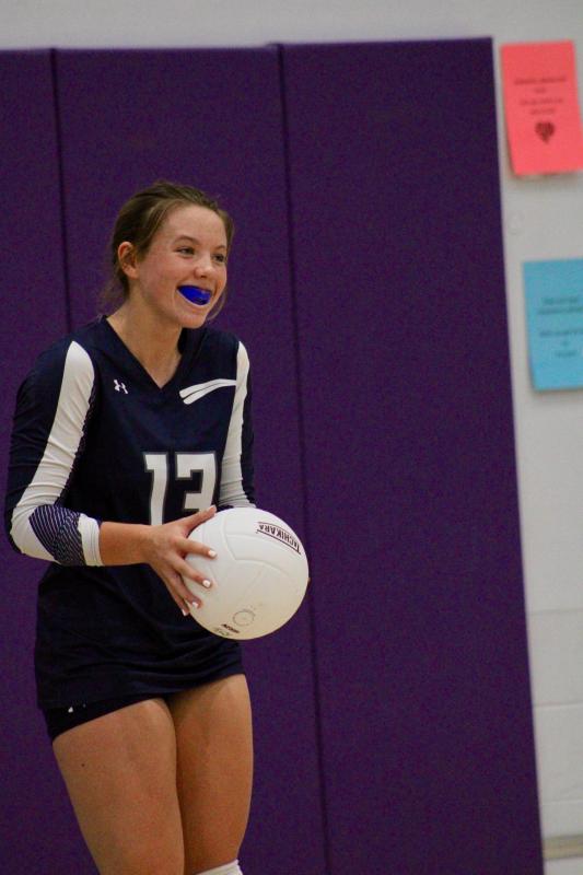 When the crowd and her teammates made it clear she was a freshman, Sussex Academy’s Grayce Glover could not help but crack a smile and laugh.
