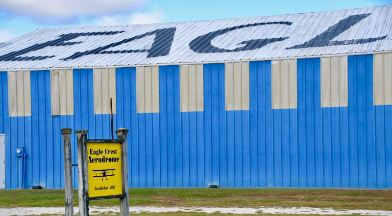 Eagle Crest Aerodrome, founded by the late Joe Hudson, has been an active, private airport for more than 60 years. RON MACARTHUR PHOTO