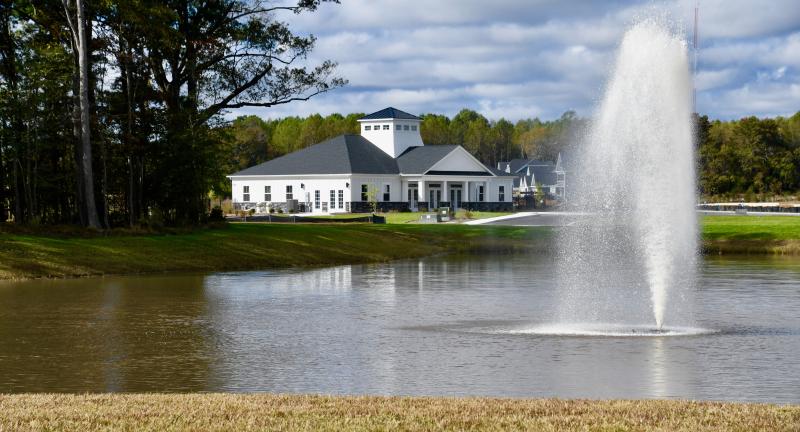 What amenities and features can be placed in open space are among the issues on a county council-planning and zoning commission list of possible code amendments. Currently, stormwater management ponds and clubhouse are counted as open space when developer’s calculate the minimum 30% of required open space. RON MACARTHUR PHOTOS