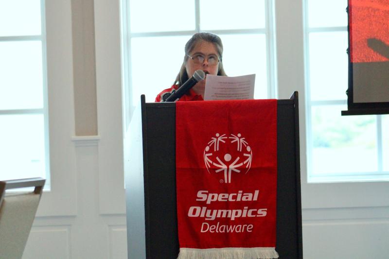 The Power of the Medal is revealed by Laura Scott, who shares stories about her athletic journey with the guests. Her accomplishments in several sports have given her confidence she carries into the rest of her life.