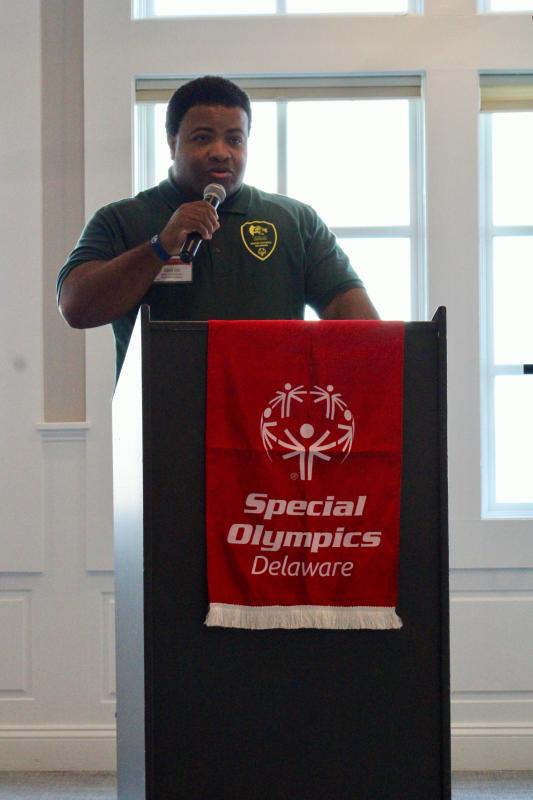 David Hill did not speak in complete sentences until he was a teenager. When he began participating in the Special Olympics, his progress accelerated. Not only is Hill able to speak in public these days, he has also worked at Home Depot for the last 18 years stocking heavy construction materials. His mother credits his confidence to his athletic career.