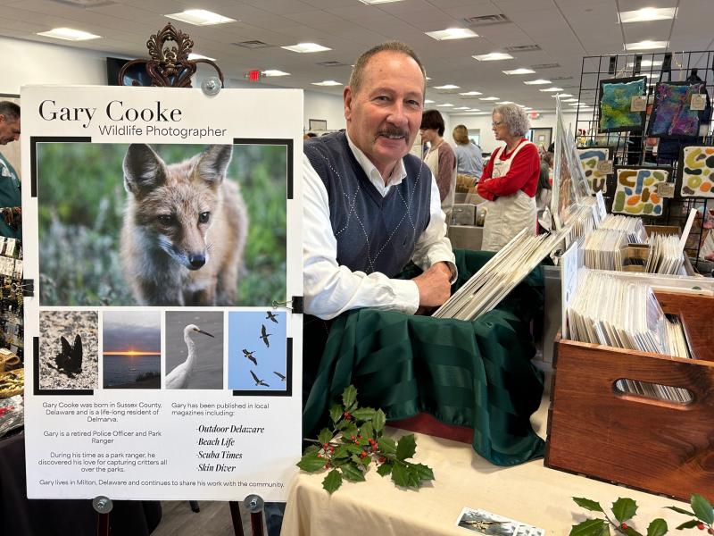 Wildlife photographer Gary Cooke sells prints of his photos of both nature and historic properties in the Cape Region.