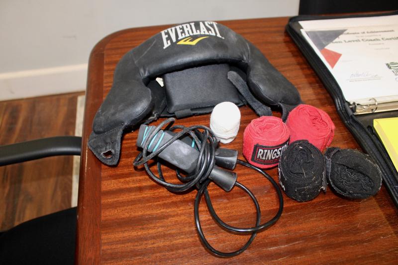 Larry Woodall Jr. said he likes the justice system in boxing because if you don’t put in the work you are going to end up feeling it in the ring.