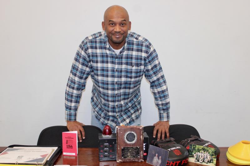Larry Woodall Jr. graduated from Cape Henlopen High School in 1995 after a decorated career as a runner. He joined the United States Army and following his service was a member of the Pennsylvania National Guard.