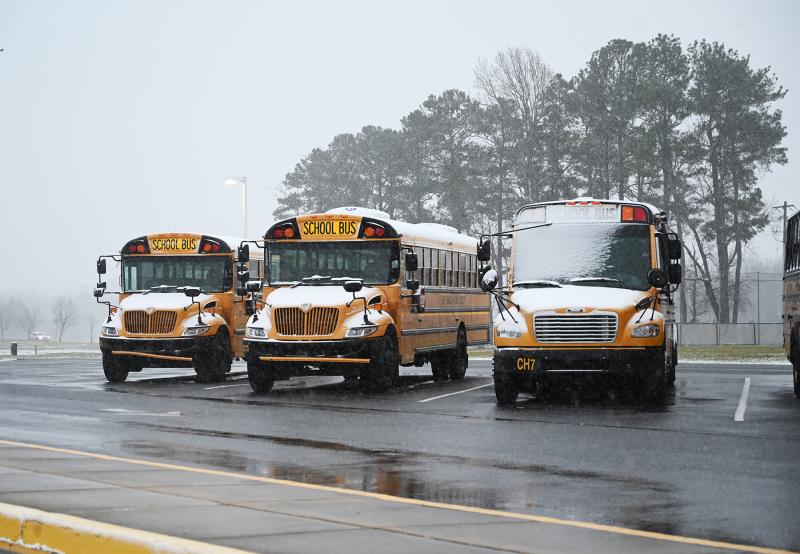The white stuff has been known to interrupt school. Will it pack enough punch to delay or cancel school Jan. 16? NICK ROTH PHOTO