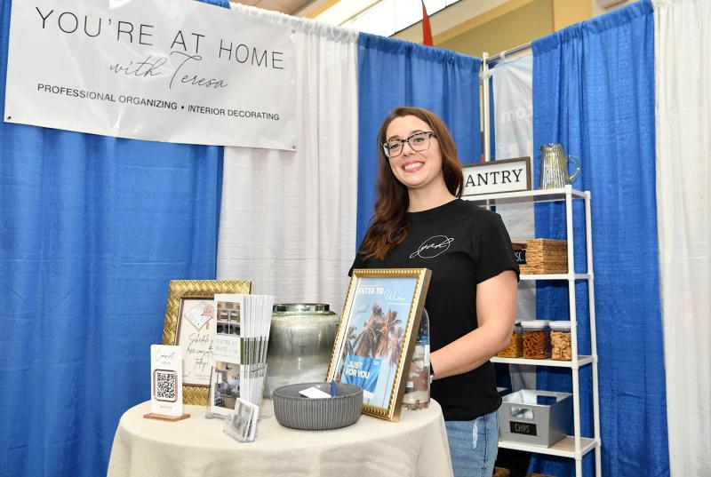 Teresa Cruz-Tejeda of You’re at Home with Teresa provides information about professional organization and interior decorating.