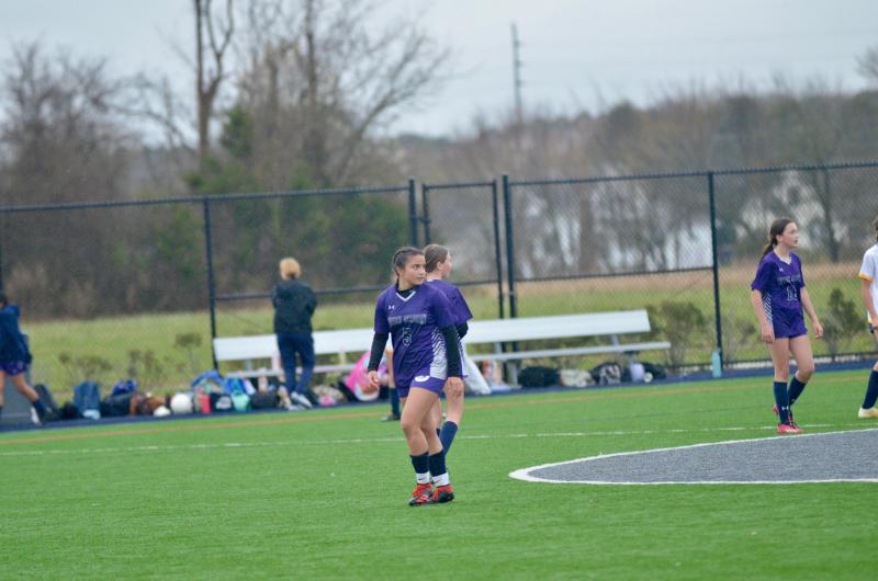 After scoring what proved to be the game-winner, defensive midfielder Patricia Lara Nieto switched her focus from scoring to preventing scoring.