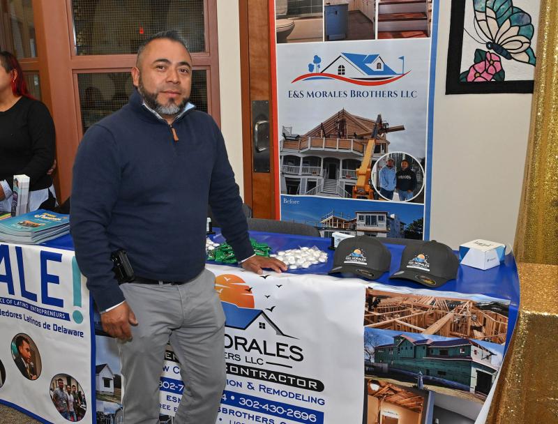Sergio Moralez of E&S Morales Brothers contracting gives information about the construction business.