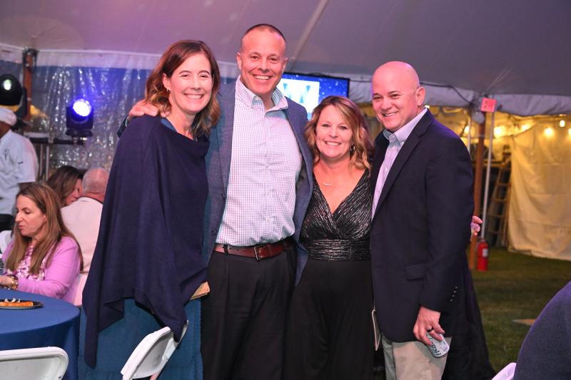 Having a great time at the event are (l-r) Stephanie Moody, Chris Moody, Janelle Shellabarger and Bart Shellabarger.