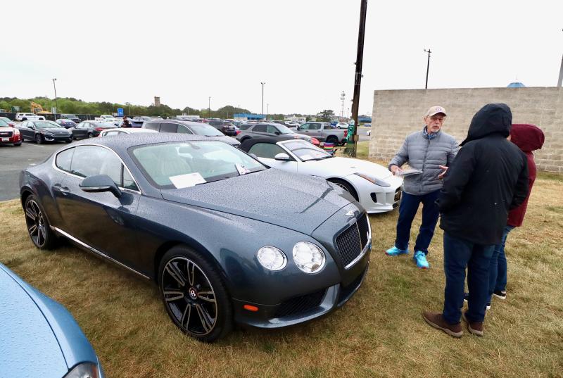 Art Becker from Barnegat, N.J., talks about his 2013 Bentley Continental. Becker won first place in the Future Classics category.
