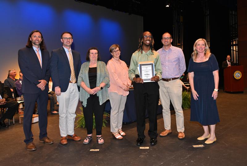 Samuel Mincey received the Charlotte King Scholarship - Southern Delaware Alliance for Racial Justice, Cloutier-Valenti Legacy Scholarship, Cynthia & Nathaniel Simmons Memorial Scholarship, President's Award for Educational Excellence, Principal's Award for Loyalty, Honor and Trust, St. Cecilia Music Guild Scholarship, 1st Place, Syracuse 1870 Scholar Award and the True Blue Jazz Scholarship.