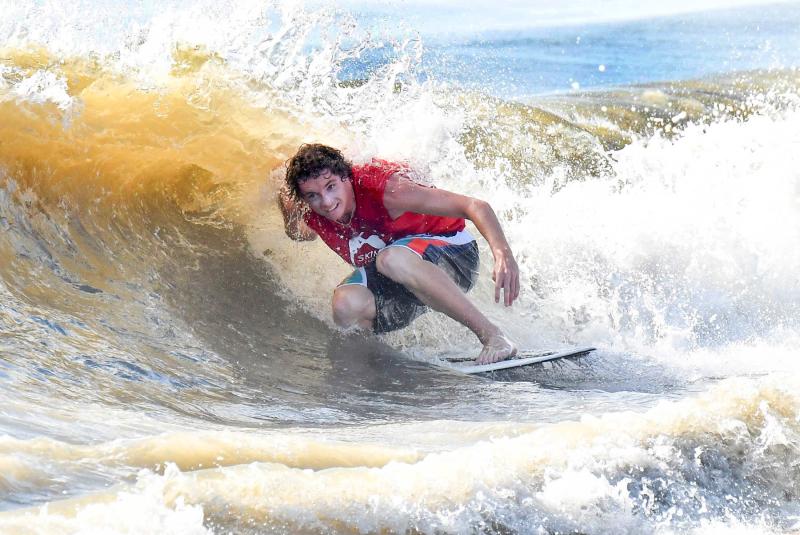 Local Ethan Redefer, who placed second in the men’s pro division last year, is looking to unseat current champion Lucas Fink. DAN COOK PHOTO
