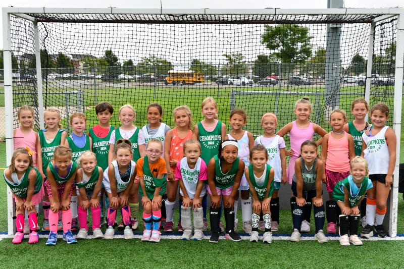 Kindergarten through second grade campers. Shown in back are (l-r) Avery Mahoney, Azalea Brittingham, Harper Oneil, Parker Torres, Emily Bolling, JoJo Megee, Stella Serman, Marley Skocypec, Abby May, Amelia Puddicombe, Amelia Coffield, Margo Zmuda, Addison Catts and Quincy Scott. In front are Reece Hysler, Olivia Hunt, Charlee Ferguson, Bella Nelson, Frankie Michener, Reagan McNulty, Hayden Bogle, Sophia Cahill, Amelia Atkins and Cameron Hurlock. Not pictured are Harper Collick and Ella Jones.