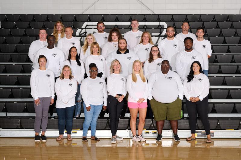 Sussex Tech alumni now working as faculty and staff members are in back (l-r) Amber Swingle, Brad Ellingsworth, Sam King and Kyle Furniss; third row, Derek Magee, John Jones, Kelsey Mulford, Lauren Mahetta, Krista Schirmer, TJ Dukes and Matthew Drumheller; second row, Jacques Bowe, Lindsay Mulrine, Amy Calhoun, Josh Kunde, Katie Hiller and Kani Kane. In front are Cassidy Marvel, Olivia Trudeau, Tynia Hopkins, Alison Knox, Darian Mitchell, Grace Batten and Shannon Brown. SUBMITTED PHOTO