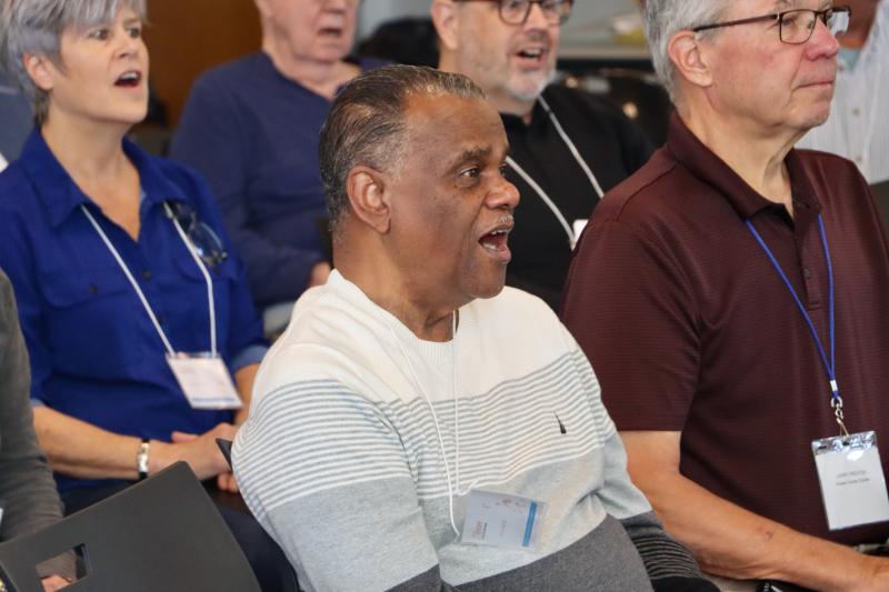 Alvin Smith, who is a tenor, recently joined the Sussex County Chorale. He has a master’s in music and an extensive performing background.