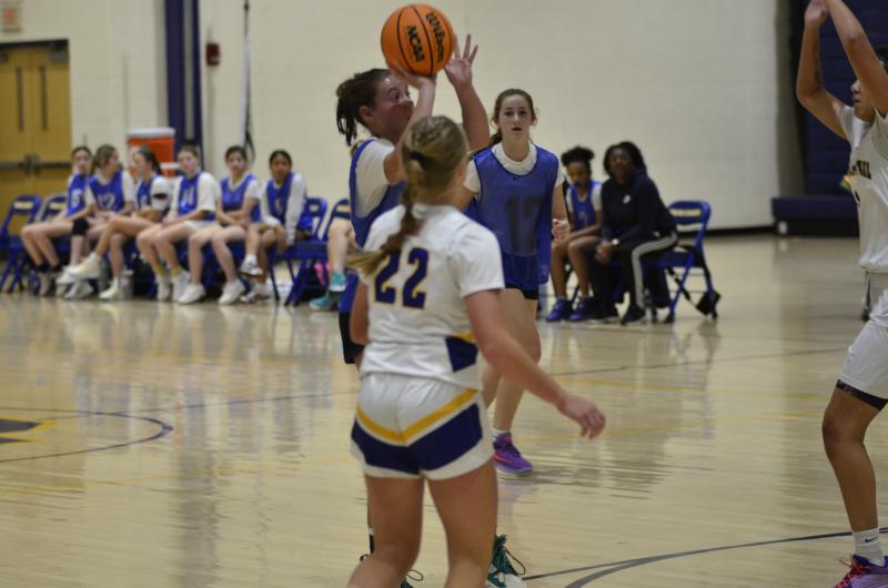 Coach Rayona Benson praised Seahawks sophomore Grayce Glover for putting in a tremendous amount of work in the off-season.