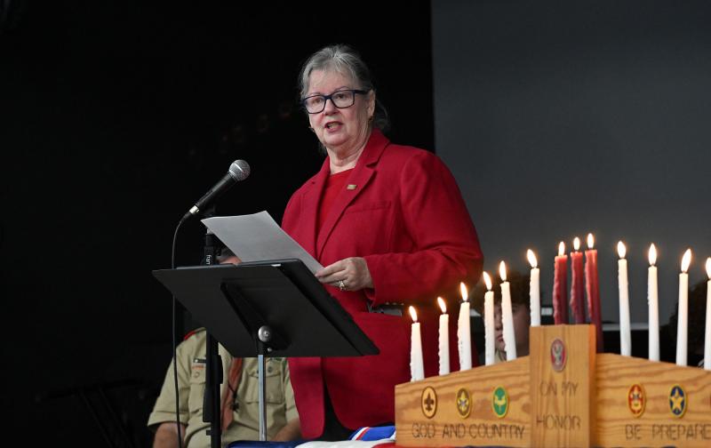 Troop 1 Advancement Chair Denise Hamilton certifies that Ian Campbell has satisfied all requirements for the rank of Eagle Scout.