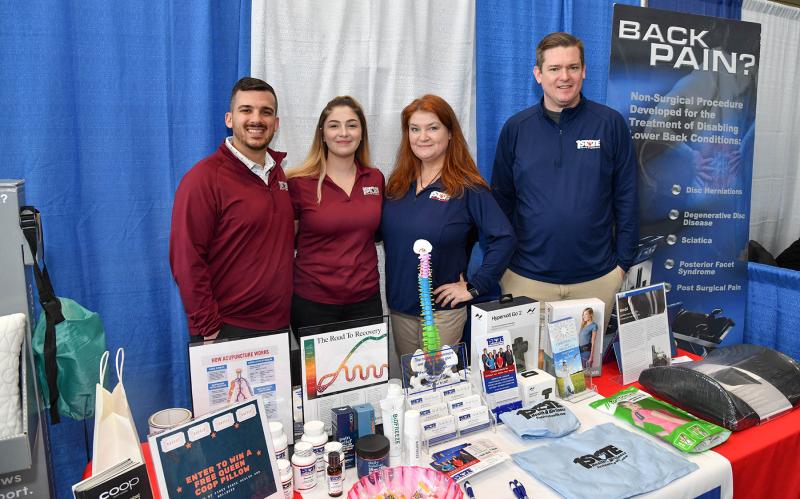 Representing First State Health & Wellness are (l-r) Dr. Ryan Sod, Jordan Speraw, Jaime Little and Dr. Erik Camac.