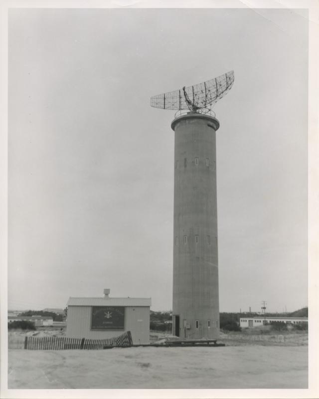 During the Cold War, Fort Miles scanned the skies for Soviet aircraft as part of the Missile Master Program. This radar dish was tested on Tower 12 before being moved to Battery 519 for several years.