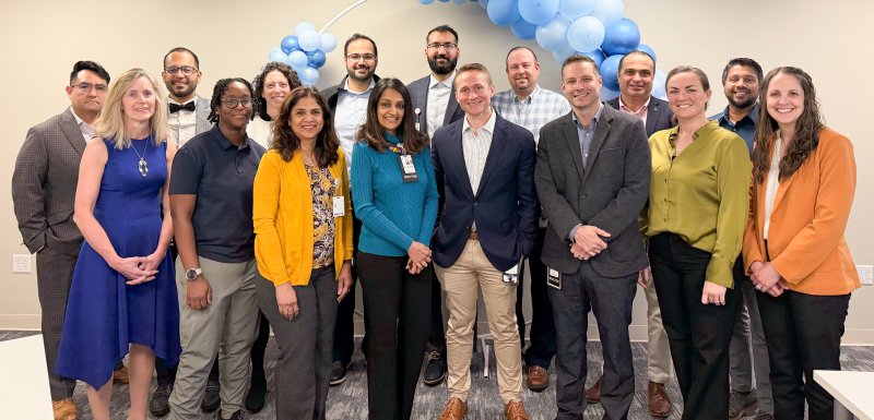 Bayhealth Clinician Leadership Development Program graduates shown are in back (l-r) Dr. Raul Raya-Silva, Dr. Jazab Sheikh, Dr. Andrea DeSimone, Dr. Syed Mahmood, Dr. Abdul Siyal, Shawn Blackburn, PA, Dr. Ejaz Mahmood and Dr. Roshan Prabhu. In front are Dr. Lori Hudson, Dr. Kyla-Gaye Pinnock, Dr. Preeti Gupta, Dr. Neha Soares, Dr. Jonathan Sarik, Dr. Lee Colaianni, Sarah Neely-Collins, NP, and Adrianne Fisher, NP. Not pictured are Dr. Laura Moylan and Michelle Devern, NP. SUBMITTED PHOTO