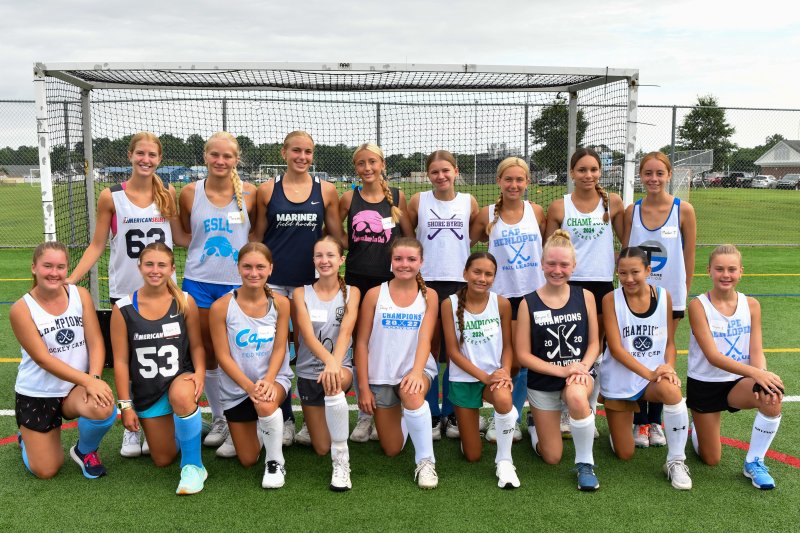 Rising freshman sprinkled with some middle school players. Shown in back are Hazel Mancari, Meredith Frederick, Bianca Booth, Linley Draper, Julia Moore, Sara Caldwell, Brielle Ramjattansingh and Madori Torres. In front are Samantha Matthews, Alyssa Flamini, Avery Harp, Emma Reynolds, Daisy Hughes, Elise Ramjattansingh, Brynn Evick, Zoe May and Harper Serman.