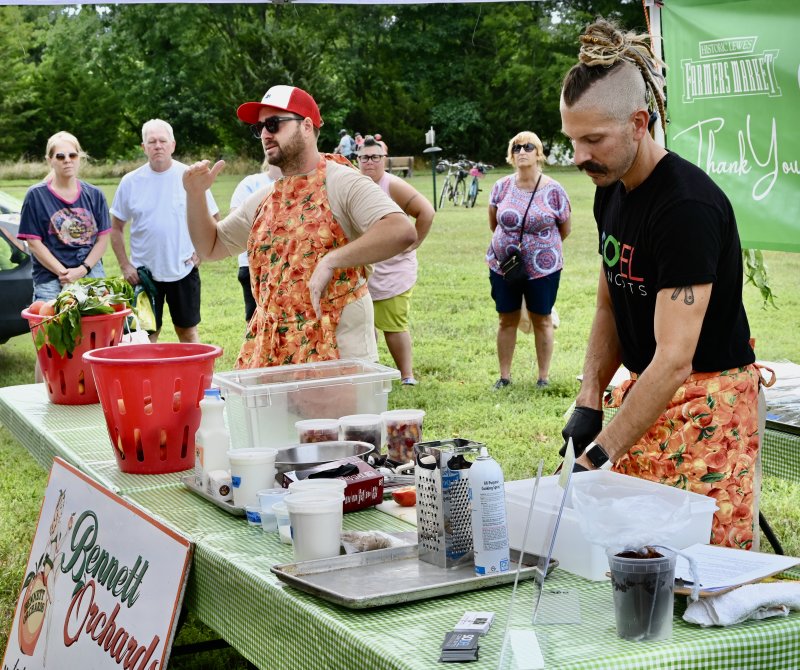 Farmers market dessert demo to spotlight Bennett peaches July 19