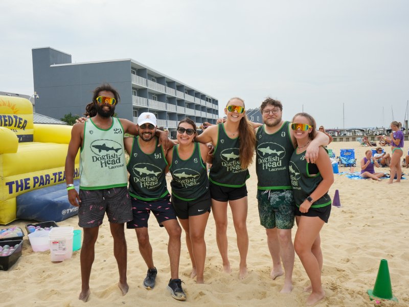 Dogfish Head placed second in this year’s Restaurant Games. Shown are (l-r) Alex Bell, Sean Cammack, Izabella Sek, Shannon Stokes, Josh Fehr and Clara Newswanger.