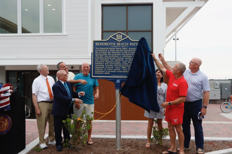 Rehoboth Beach Patrol honored with historical marker