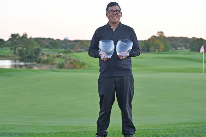 Matt Rosal of Smyrna won the 33rd Delaware Mid-Open against a field of more than 80 amateurs and professionals at Bear Trap Dunes in Ocean View Oct. 20. SOURCE: DELAWARE STATE GOLF ASSOCIATION