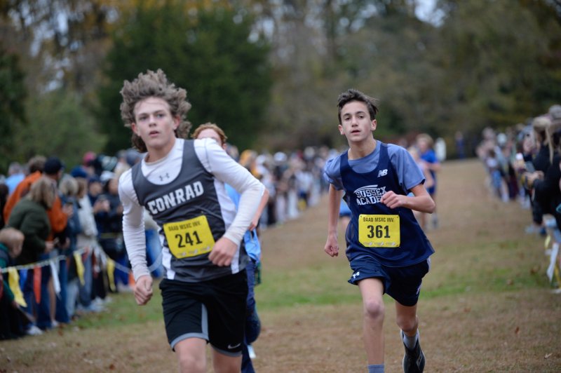 Matteo Sparacino of Sussex Academy tries to run down an opponent.