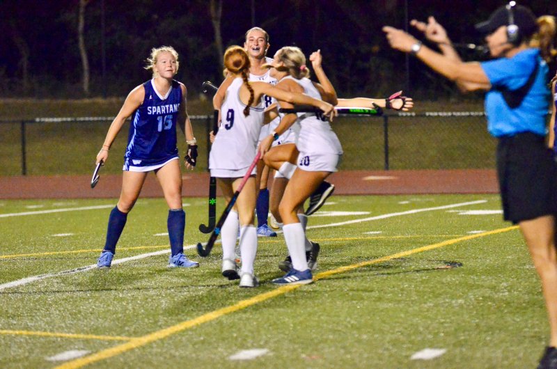 Seahawks junior Bailey Mears fought hard to score the lead-changing goal late in the fourth, stomping her feet because she was happy and she knew it.