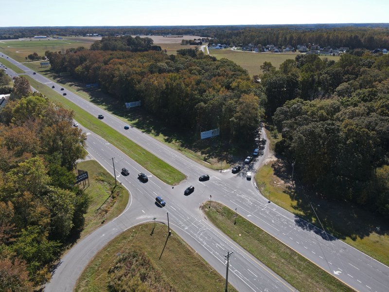 The intersection of Route 1, Hudson Road and Steamboat Landing Road has been the site of several serious crashes in recent years. The crossover will soon be modified to prohibit traffic from crossing into the median.