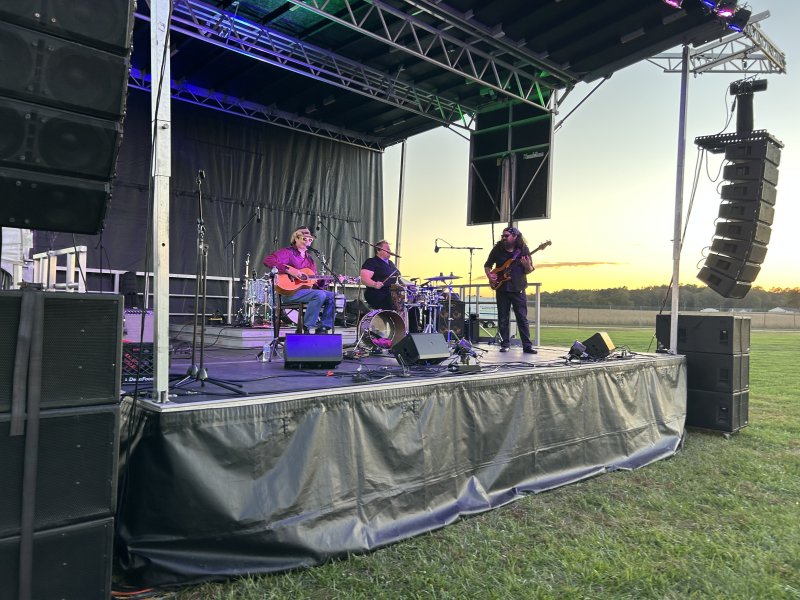 Mama’s Black Sheep, one of three bands that played at Zombie Fest.