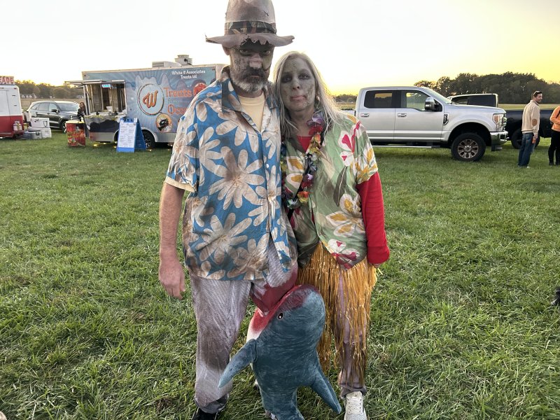 Brad and Barb Chafin, victims of the zombie shark attack.
