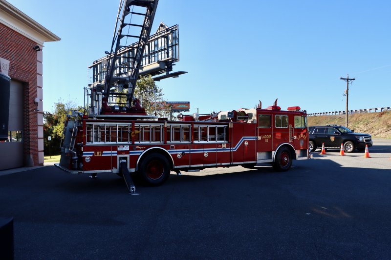 The Lewes Fire Department’s new, “old” ladder truck. They recently bought the truck to replace a ladder truck that had to be taken out of service. The department is scheduled to get brand new ladder truck in the spring.