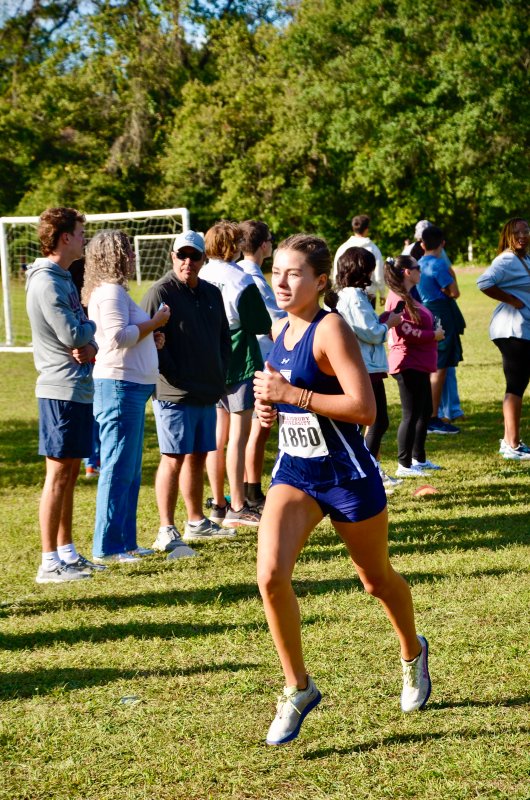Seahawks sophomore Taegan Forester wraps up her run at the Tidewater Classic.