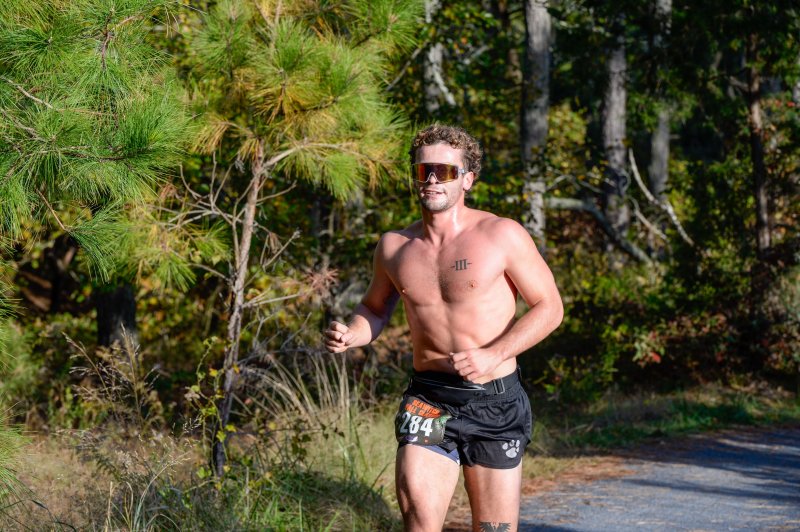 Tyler Blandin takes second overall in 1:24:40.