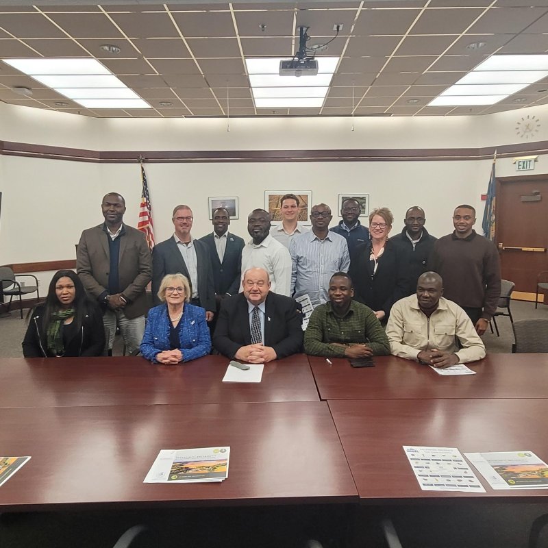 Officials with the Delaware Department of Agriculture and World Trade Center Delaware hosted a trade delegation from West Africa Nov. 19. SUBMITTED PHOTO