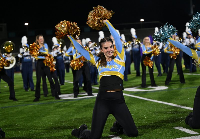 Marley Fyock performs with the Cape dance group.