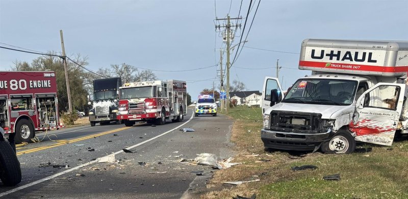 A Millsboro man died Nov. 7, following a two-vehicle crash on Route 24 near Oak Orchard. Police say a Ram, driven by a 76-year-old Millsboro man, crossed the center line into the eastbound lane and hit a Ford F-450 box truck. SOURCE: INDIAN RIVER VOLUNTEER FIRE COMPANY