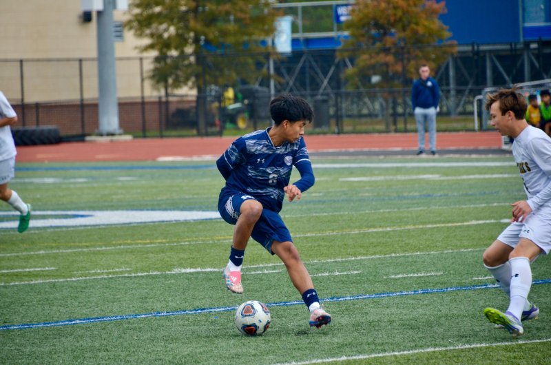 Sussex Academy senior Ruendi Ortiz-Santos rocks and rolls.