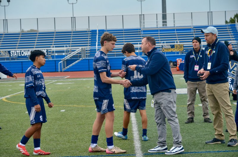 Sussex Academy Chase Ballinger left it all on the field and picked up his final reward.