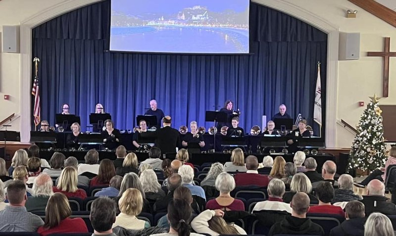 Capital Ringers perform a holiday show at Bethel United Methodist Church in Lewes. FACEBOOK PHOTO