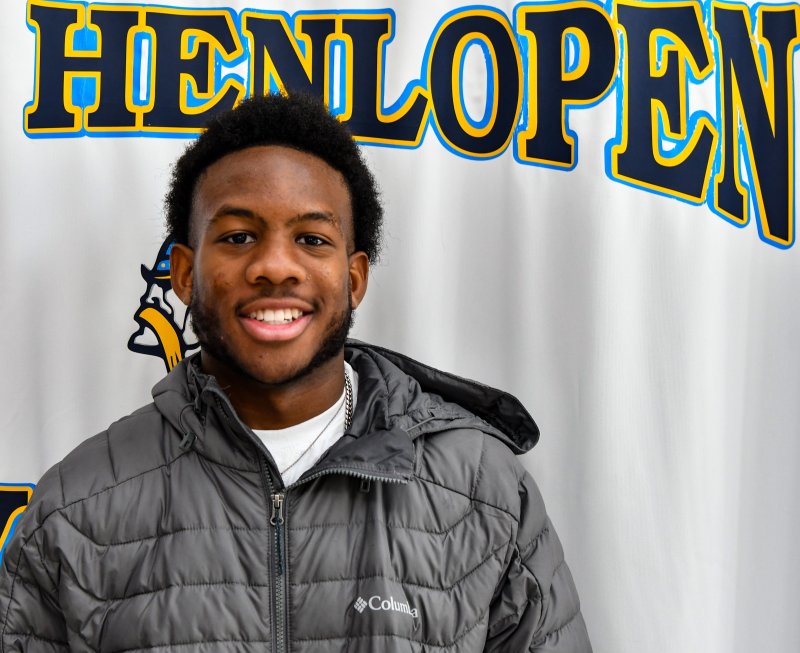 Navin Duffy is Cape’s all-conference punter. DAVE FREDERICK PHOTO