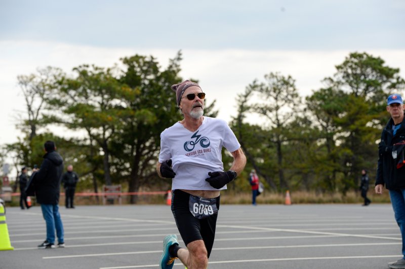 John Costello, 64, finishes second overall at the Tunnel to Towers race.